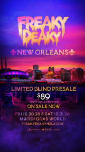 Freaky Deaky NOLA Comes to Mardi Gras World This Halloween