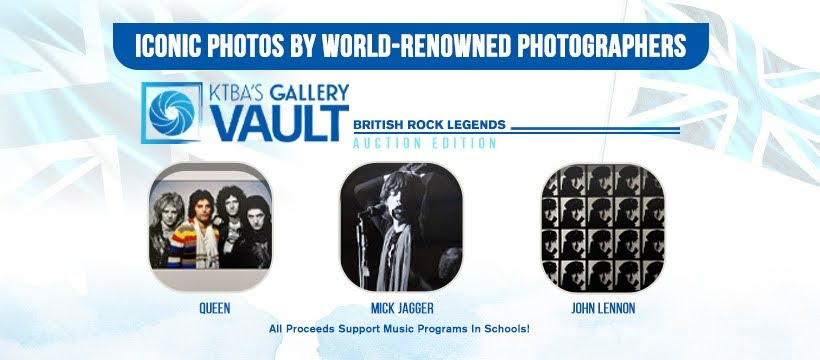 Rare Beatles, Rolling Stones, Led Zeppelin & Queen Pieces Head to Auction for Music Education
