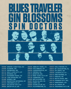 Blues Traveler & Gin Blossoms Launch 36-Date Summer Tour July 6 with Special Guest Spin Doctors