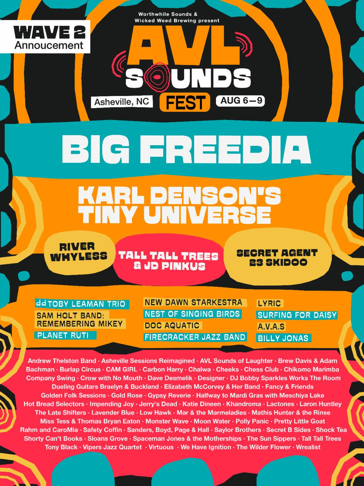 AVL Sounds Fest Adds Big Freedia, Karl Denson’s Tiny Universe and More Than 75 Artists