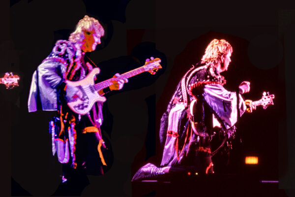 Chris Squire bass solo montage, 1984, Sam Marshall