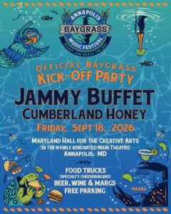 Annapolis Baygrass Announces Friday Night Kickoff Party at Maryland Hall
