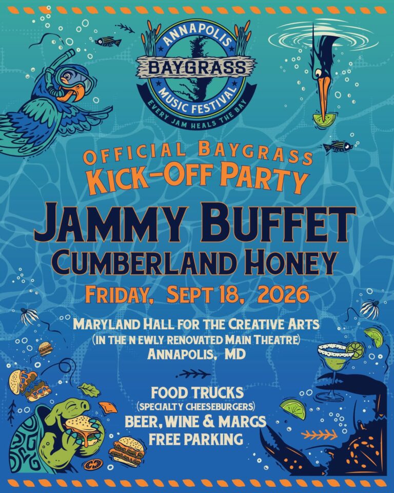 Annapolis Baygrass Announces Friday Night Kickoff Party at Maryland Hall