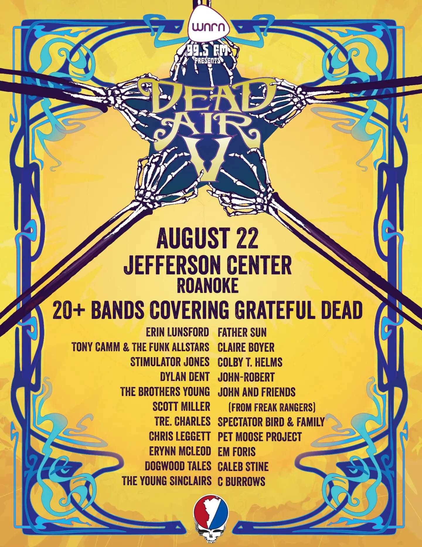 Dead Air V Brings 20-Plus Virginia Bands Together for Grateful Dead Celebration
