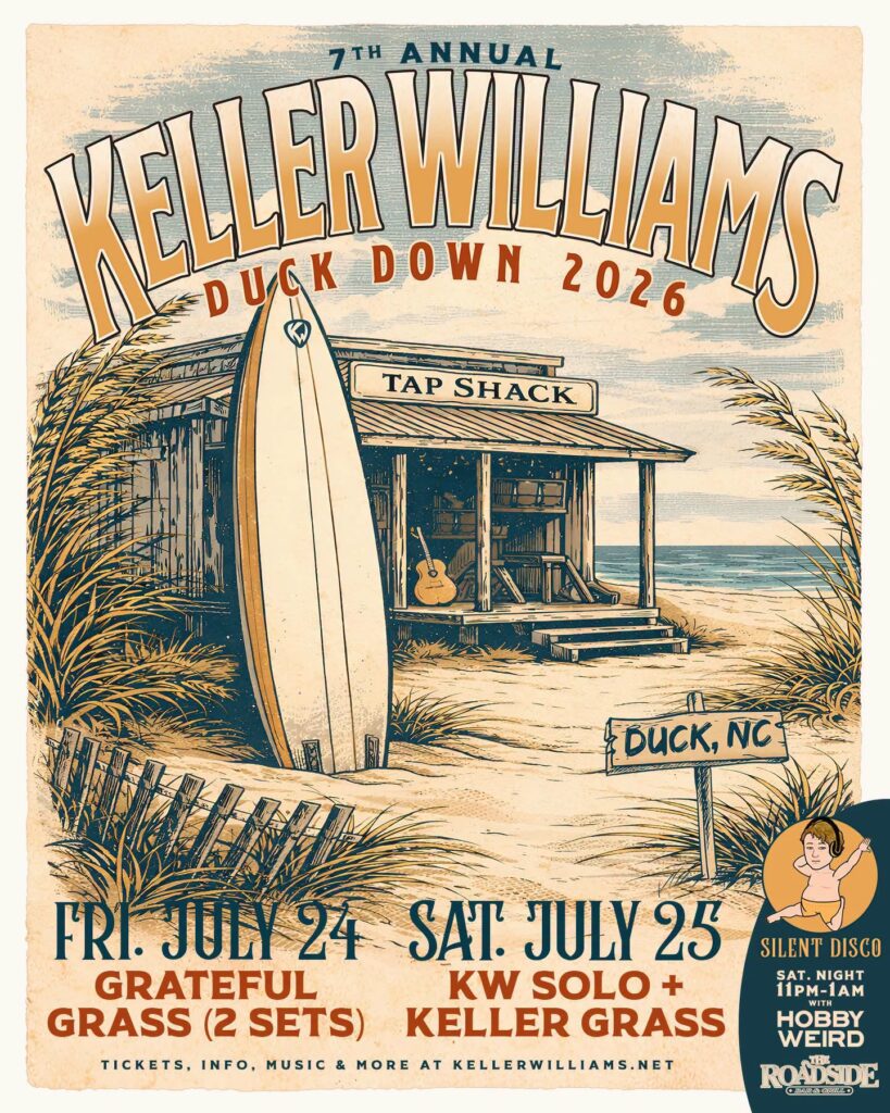 Keller Williams’ 7th Annual Duck Down Returns to North Carolina July 24–25