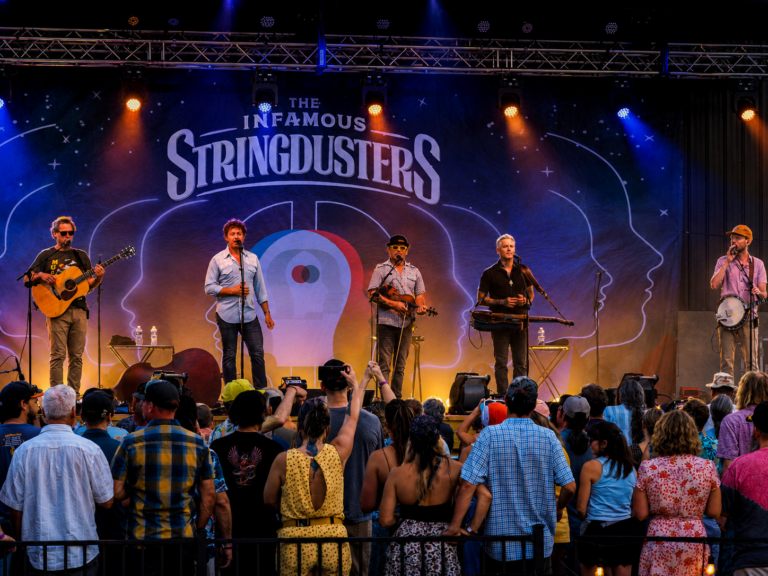 The Infamous Stringdusters Christen Warner Vineyards’ New Stage