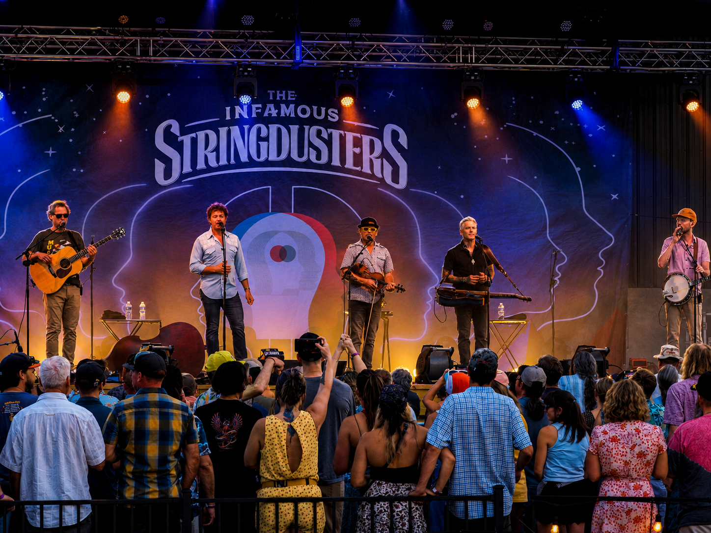 The Infamous Stringdusters Christen Warner Vineyards’ New Stage