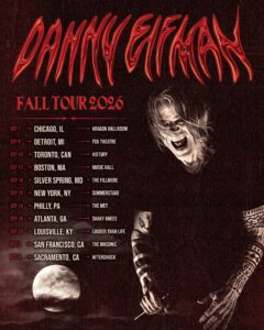 Danny Elfman Announces 2026 Fall Tour