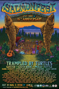 Salmonfest Unveils 2026 Poster Ahead of 15th Anniversary Celebration