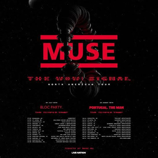 MUSE Announces North American Amphitheater Tour Behind The Wow! Signal