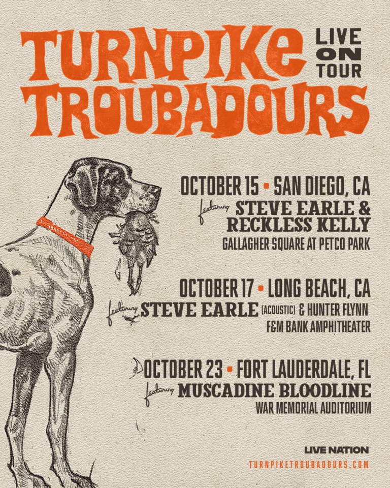 Turnpike Troubadours Add Three New Dates to Fall Headline Tour