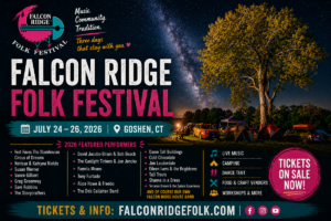 Falcon Ridge Folk Festival Returns for 38th Annual Gathering in Goshen