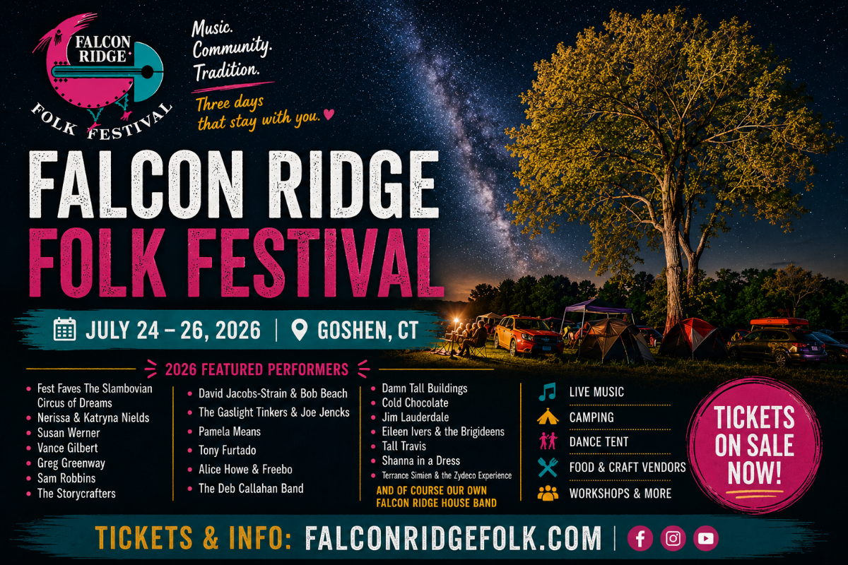 Falcon Ridge Folk Festival Returns for 38th Annual Gathering in Goshen