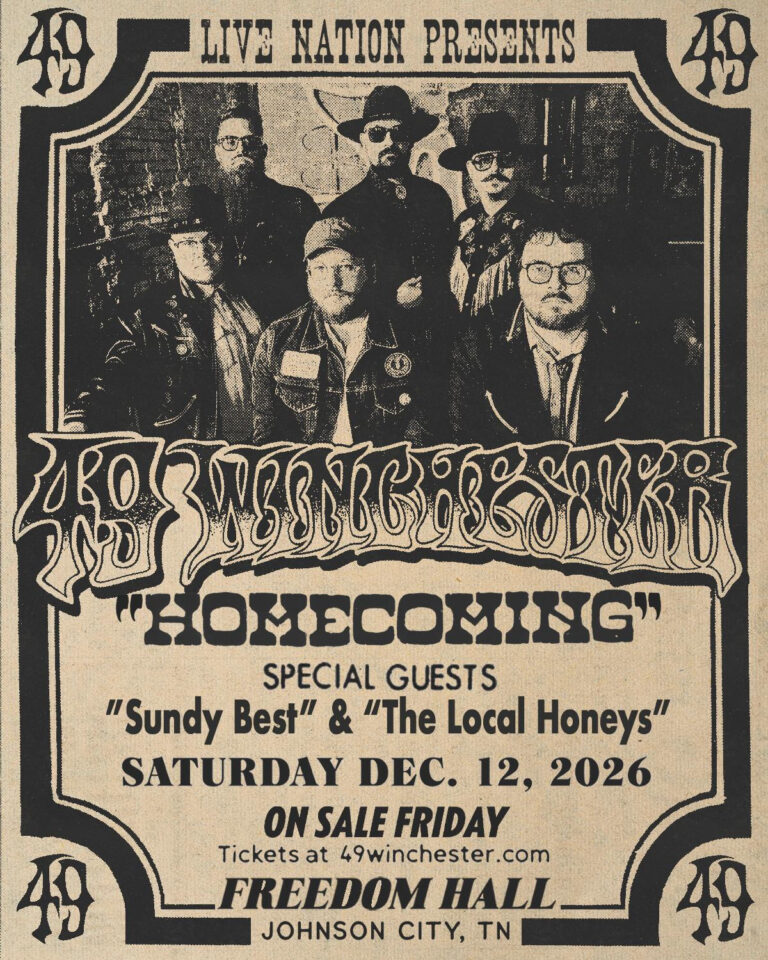 49 Winchester Announces Homecoming Headline Show at Historic Freedom Hall