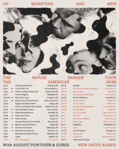 Of Monsters and Men Bring The Mouse Parade Tour Across the Americas