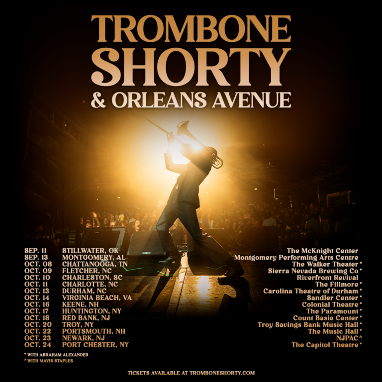 Trombone Shorty & Orleans Avenue Announce Fall 2026 Tour Dates