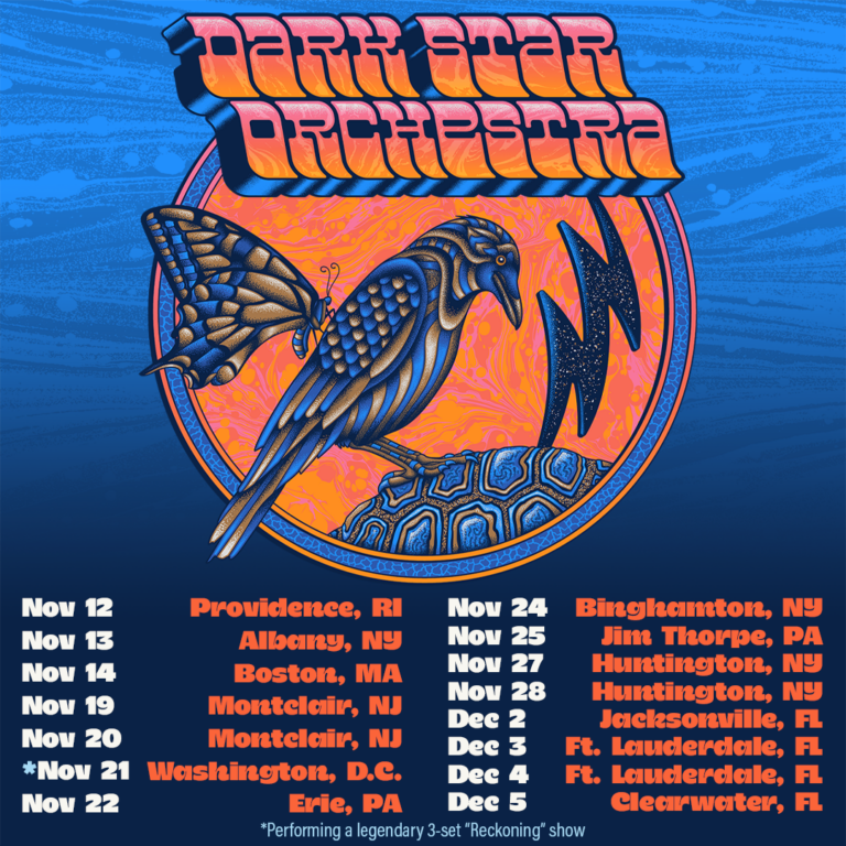 Dark Star Orchestra Announces Fall 2026 Tour and Reckoning Anniversary Benefit