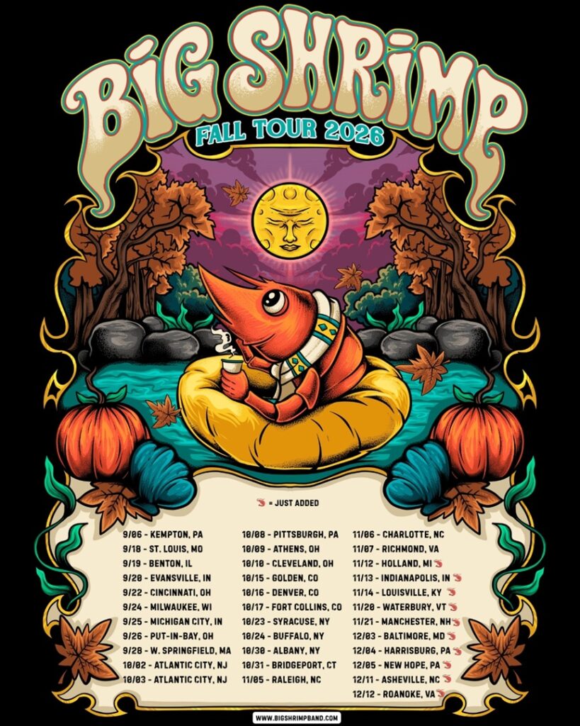 Big Shrimp Announces 34-Date 2026 Fall Tour
