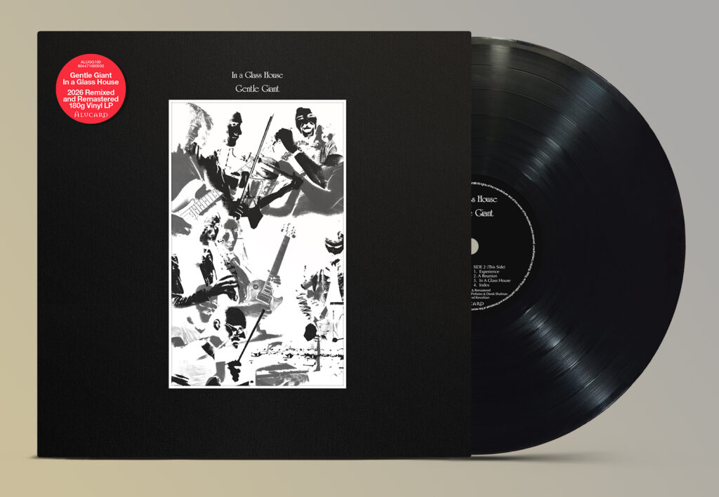 180-gram vinyl LP edition of In a Glass House – Courtesy of Alucard Music