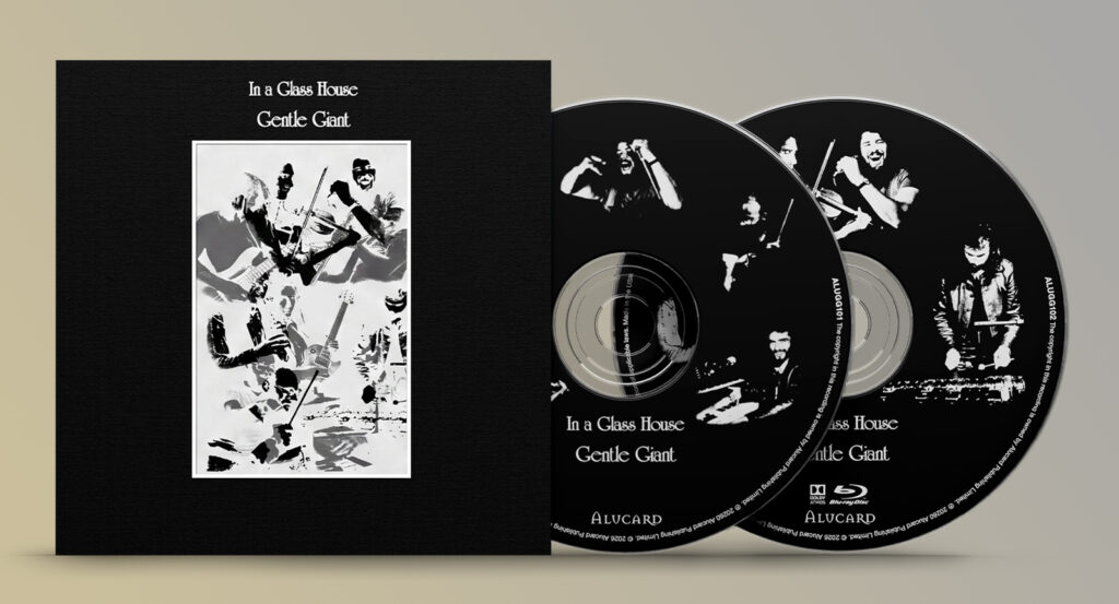 Two-disc CD & BluRay edition of In a Glass House - Courtesy of Alucard Music