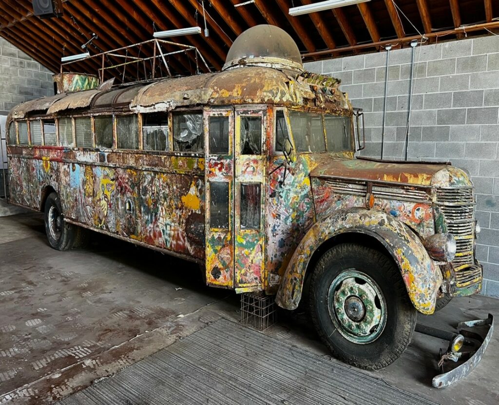 Furthur Bus Emerges After More Than 50 Years for Historic Exhibition Ahead of Multi-Phased Restoration