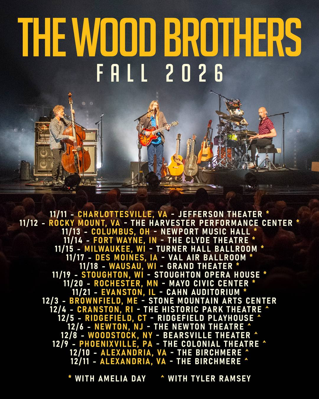The Wood Brothers Announce Fall 2026 Tour Dates