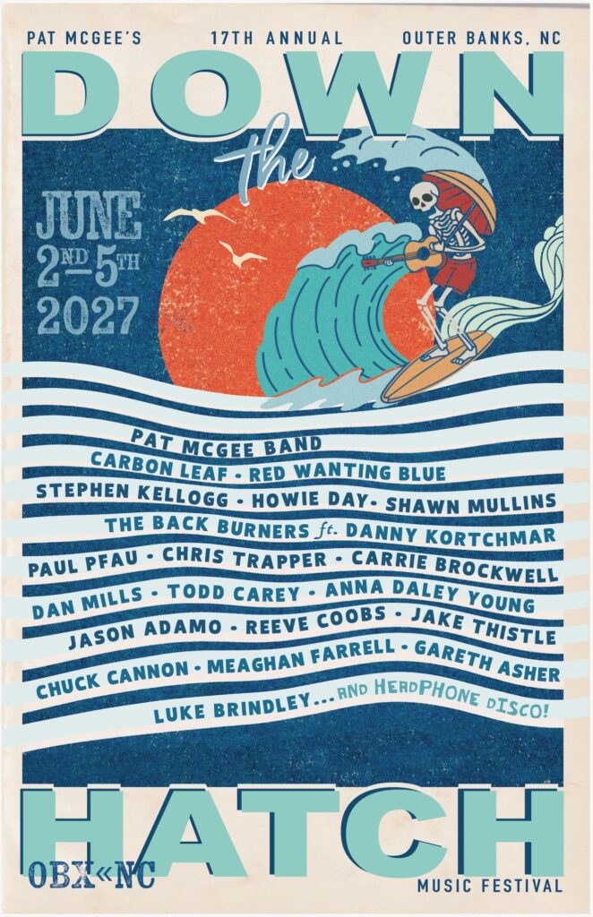 Pat McGee’s Down The Hatch Returns to the Outer Banks June 2-5, 2027