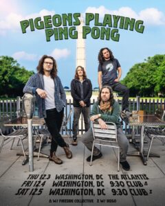Pigeons Playing Ping Pong Announces Three-Night Washington, D.C. Run