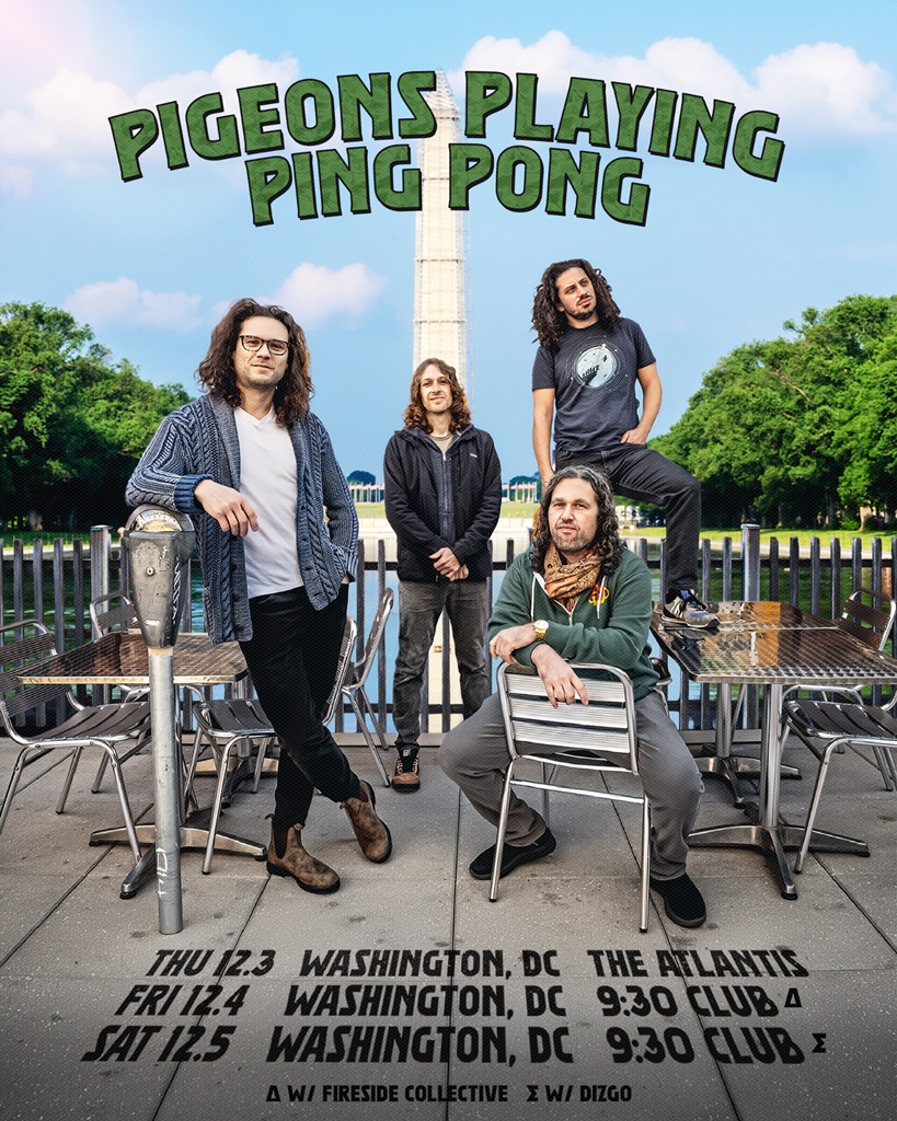 Pigeons Playing Ping Pong Announces Three-Night Washington, D.C. Run