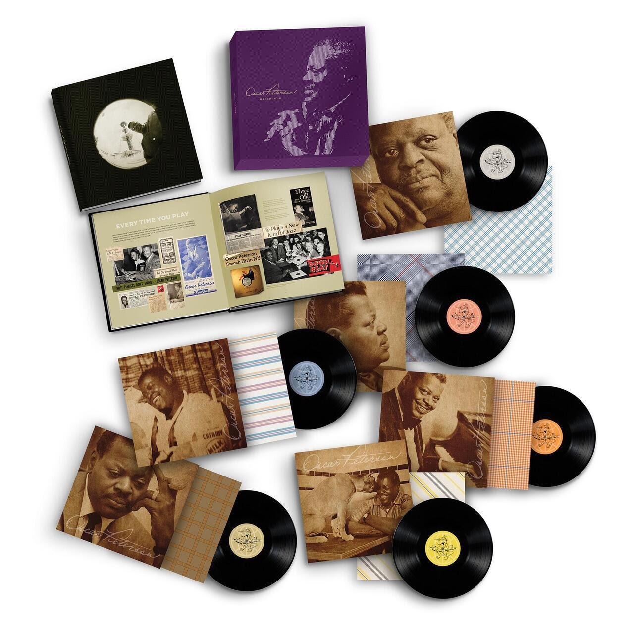 Oscar Peterson Centennial Celebrated with Expansive World Tour Collection