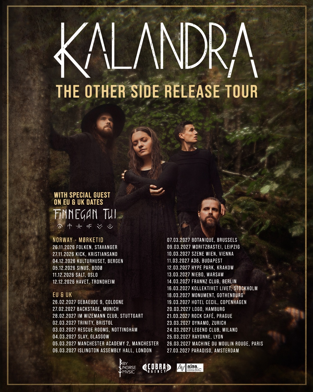 Kalandra Announce New Album The Other Side, Share First Single “Let Me Be Open”