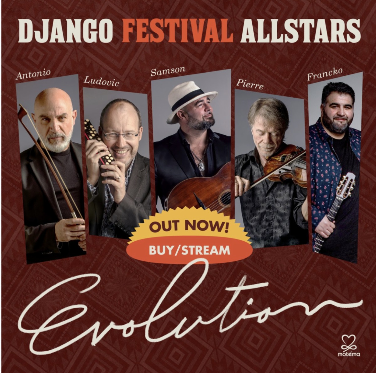 Django Festival Allstars Celebrate 25th Anniversary With Evolution and 28-City U.S. Tour