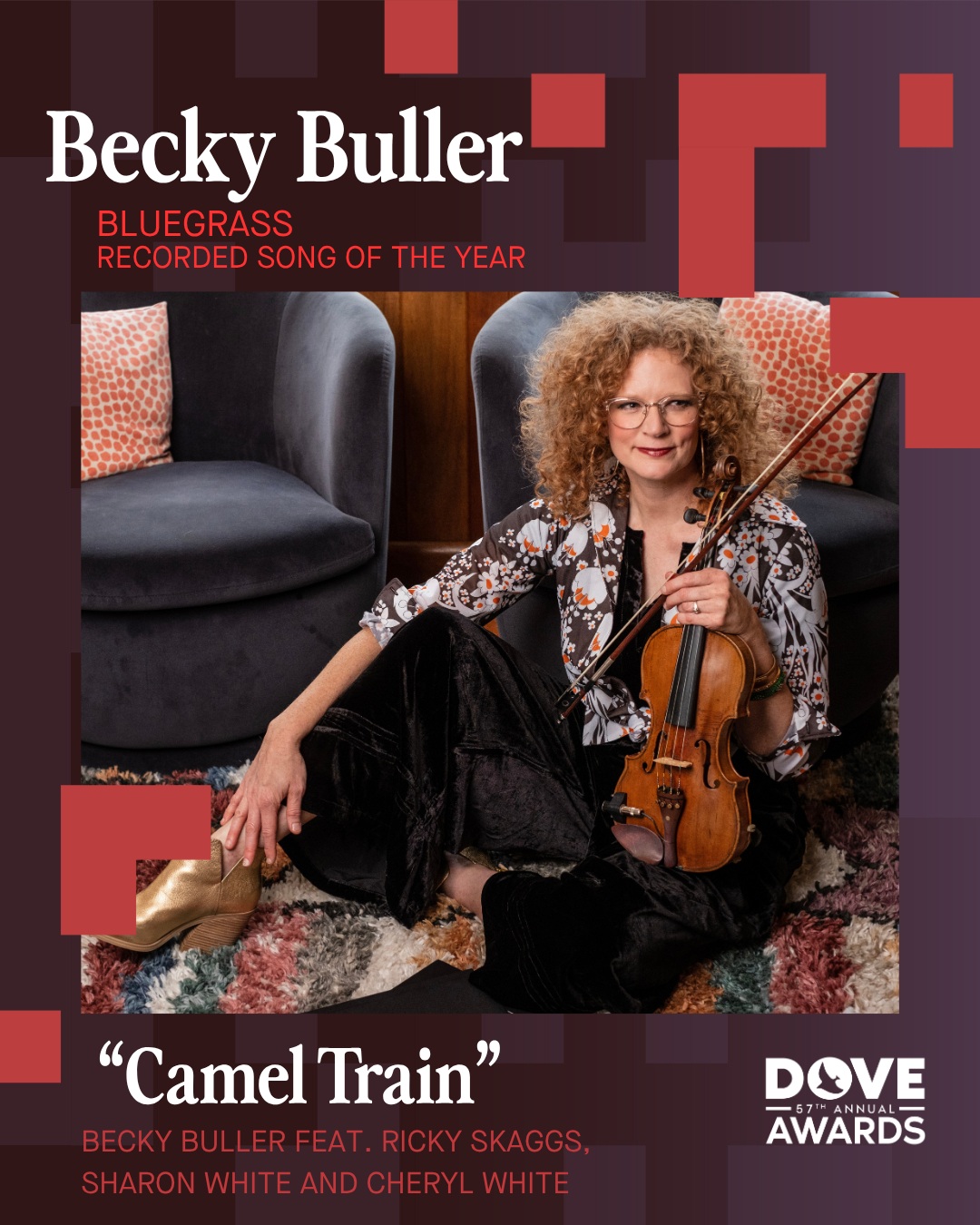 Becky Buller’s “Camel Train” Nominated for 2026 Dove Award
