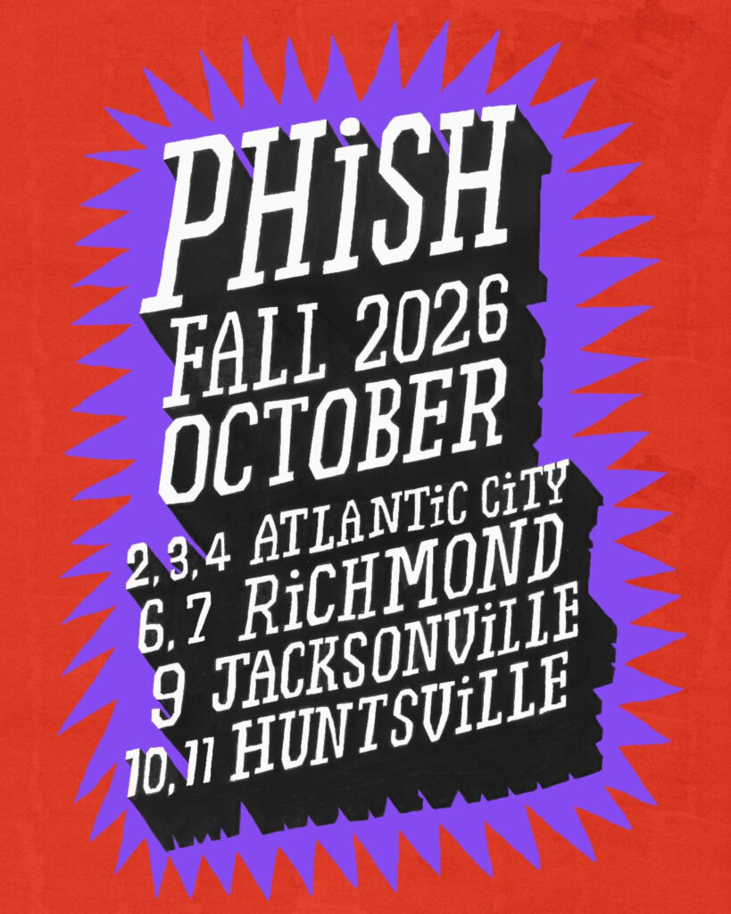 Phish Announce October 2026 Tour Dates