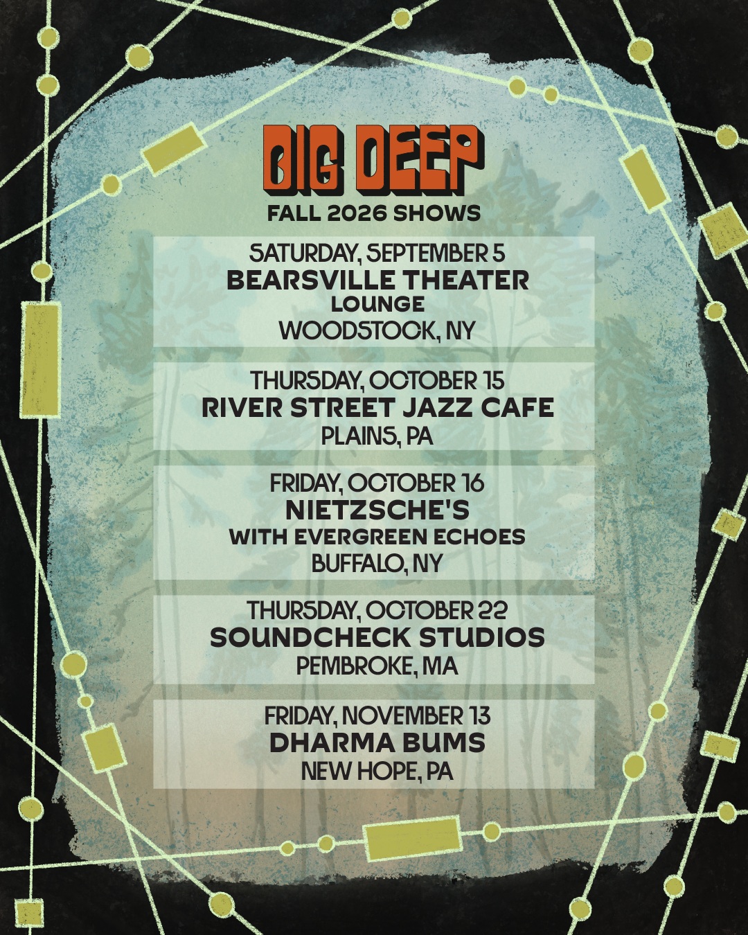 Big Deep Sets First Northeast Tour Dates