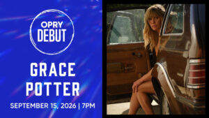 Grace Potter Set for Grand Ole Opry Debut September 15