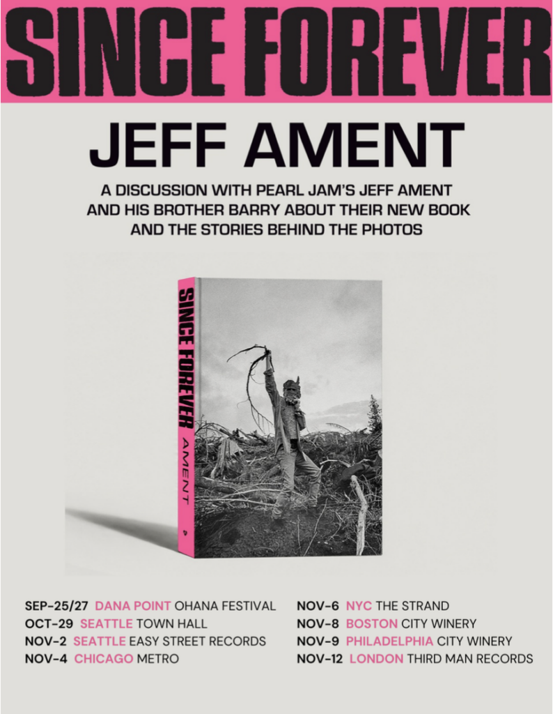 Jeff Ament and Barry Ament Announce Since Forever Book Events