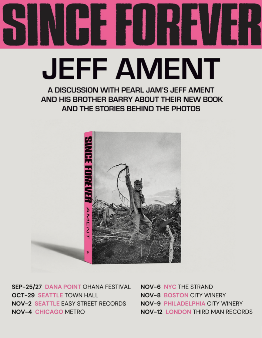Jeff Ament and Barry Ament Announce Since Forever Book Events