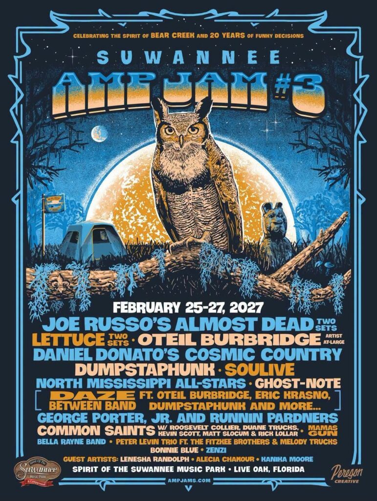 Suwannee Amp Jam #3 Celebrates 20 Years of Bear Creek Spirit