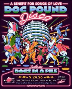 Dogs in a Pile Headline Dog Pound Disco Benefit in NYC