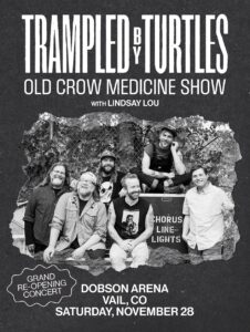 Trampled by Turtles and Old Crow Medicine Show to Headline Dobson Arena Reopening Concert