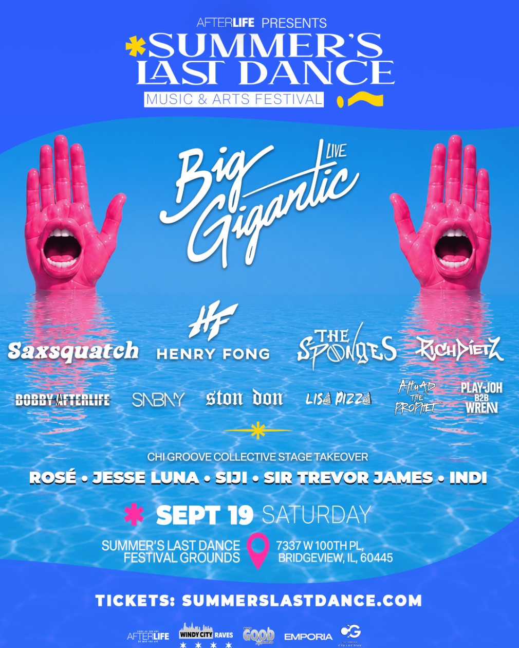 Summer’s Last Dance Returns to Chicago Area This Saturday with Big Gigantic, Saxsquatch and More