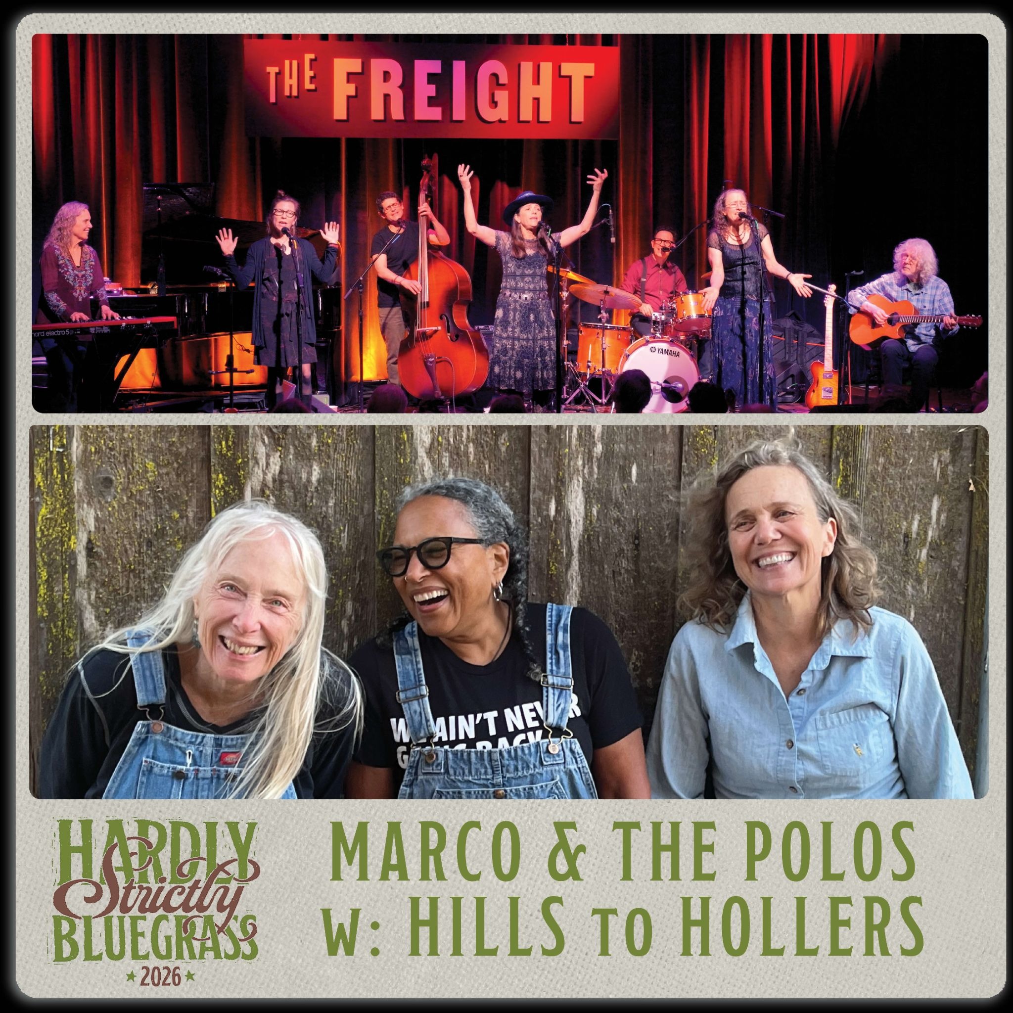 Marco and The Polos Join Hills to Hollers at Hardly Strictly Bluegrass 2026