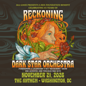 Dark Star Orchestra to Celebrate 45 Years of Reckoning at Rex Foundation Benefit