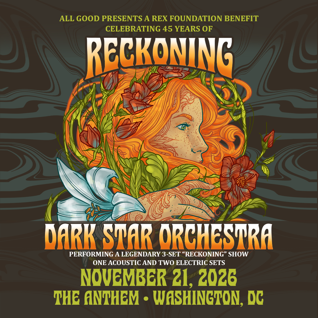 Dark Star Orchestra to Celebrate 45 Years of Reckoning at Rex Foundation Benefit