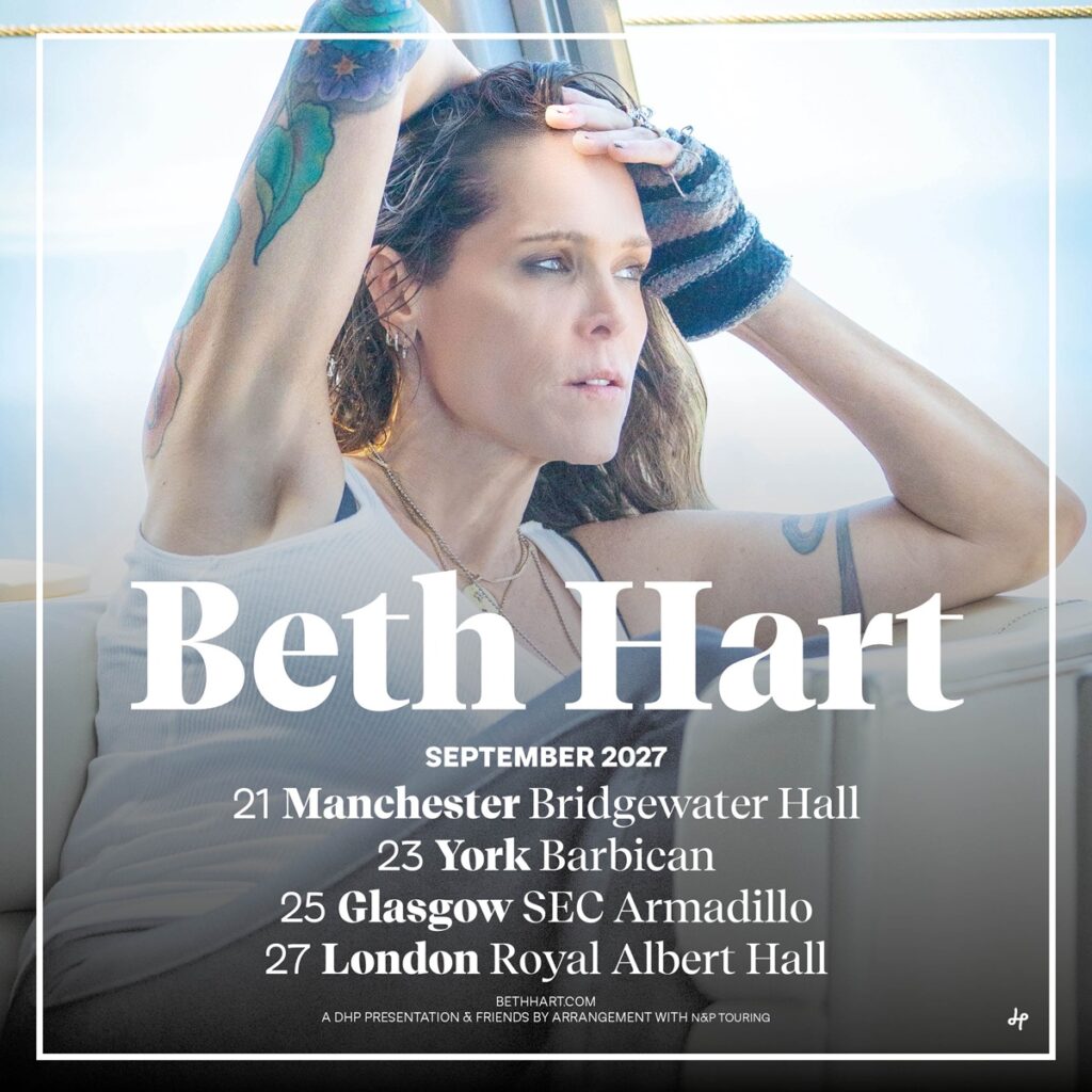 Beth Hart Announces Four-Date UK Tour for September 2027