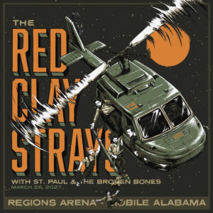 The Red Clay Strays to Open Mobile’s Regions Arena With Hometown Show