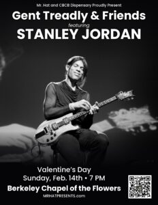 Stanley Jordan and Friends Valentine’s Day Show in Berkeley