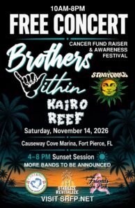 Pick, Paddle & Play Beach Jam Returns to Fort Pierce November 14