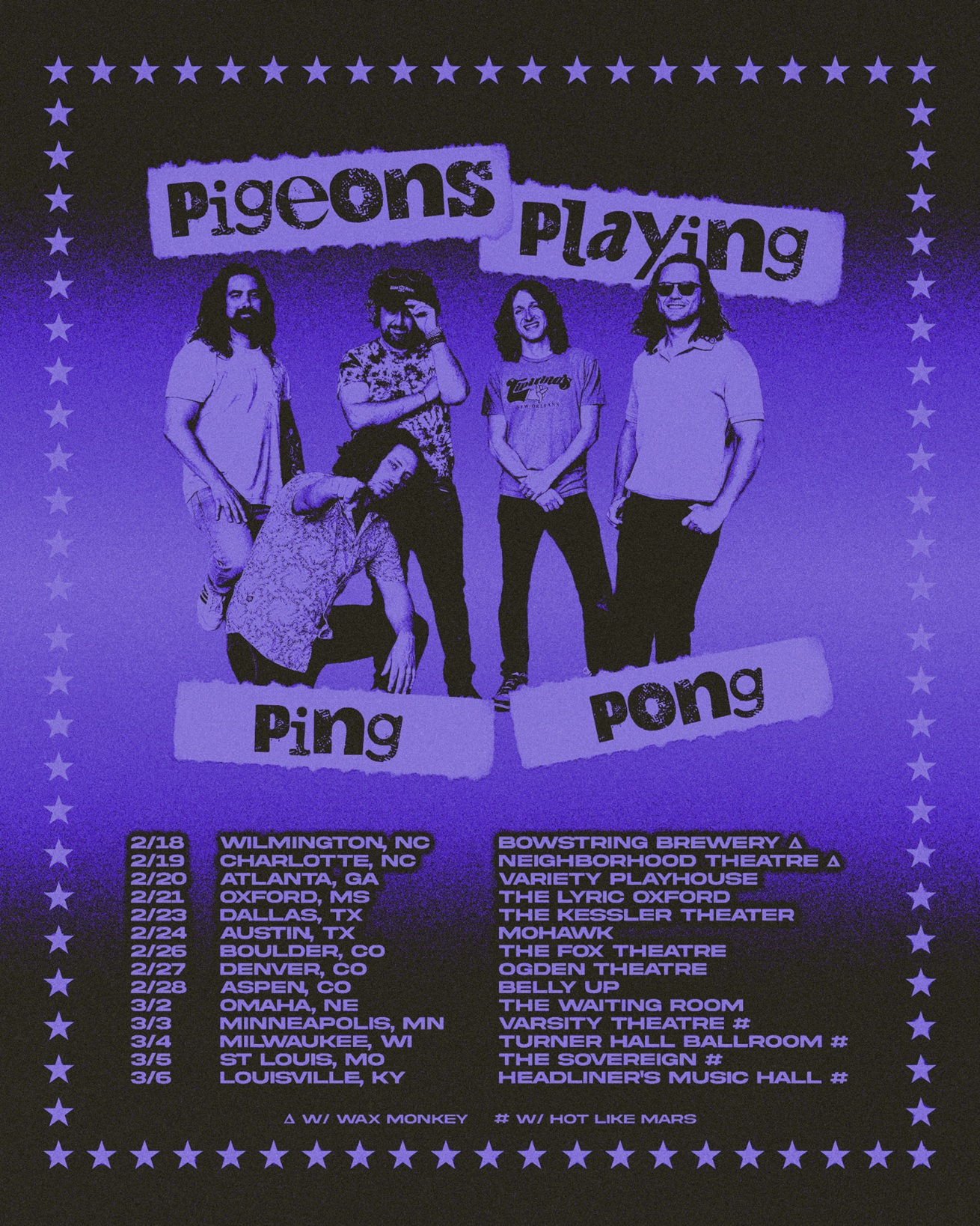 Pigeons Playing Ping Pong Announce Initial 2027 Tour Dates